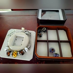 Interchangeable Bella Perlina charm bracelet